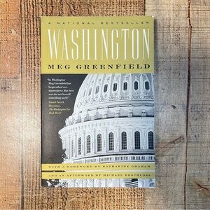 Washington by Meg Greenfield Paperback Book Nonfiction Biography Memoir Politics